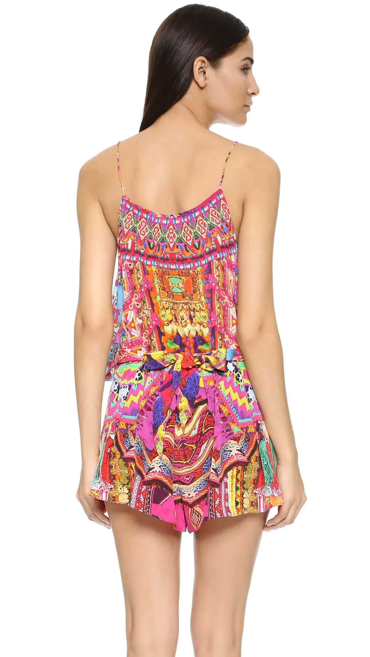 Camilla Childs Play Silk Playsuit Multi Size 8 - Image 2