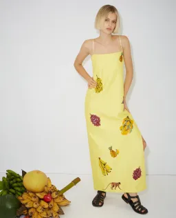 Alemais Diamond Dancer Dress Yellow Size 8 for rent on The Volte - image 1