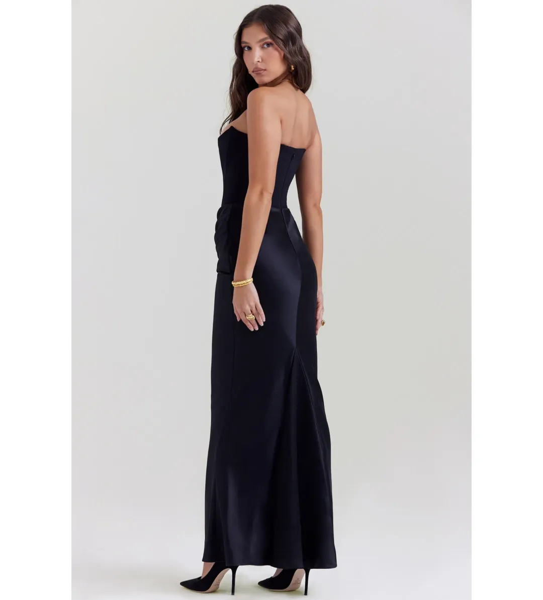 House Of CB Persephone Dress Black Size Small / Aus 8 for rent on The Volte - main image