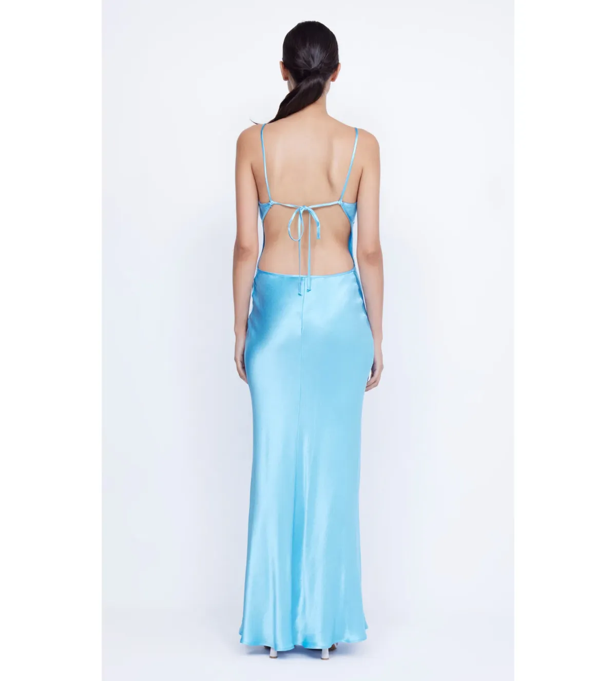 Bec and Bridge Quinn Maxi Dress in Topaz Blue Size 8 - Image 3