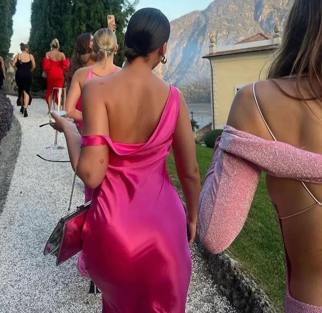 Natalie Rolt Monika Gown Pink Size 8 for rent on The Volte - main image