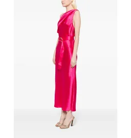 Acler Ellison Off Shoulder Dress Fuchsia Pink Size AU 10 for rent on The Volte - image 4