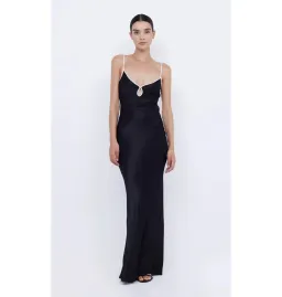 Bec & Bridge Cedar City Maxi Dress Black/Ivory Size AU 8 for rent on The Volte - image 1