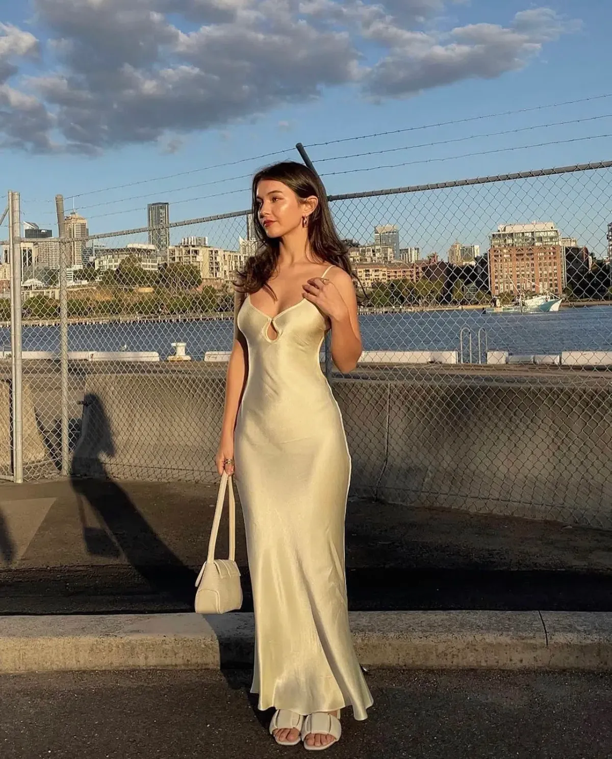 Bec & Bridge Cedar City Maxi Dress Ice Yellow Size 6 - Image 3