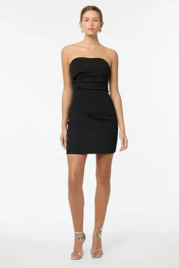 Manning Cartell Fast Forward Mini Dress Black Size 6 for rent on The Volte - image 1
