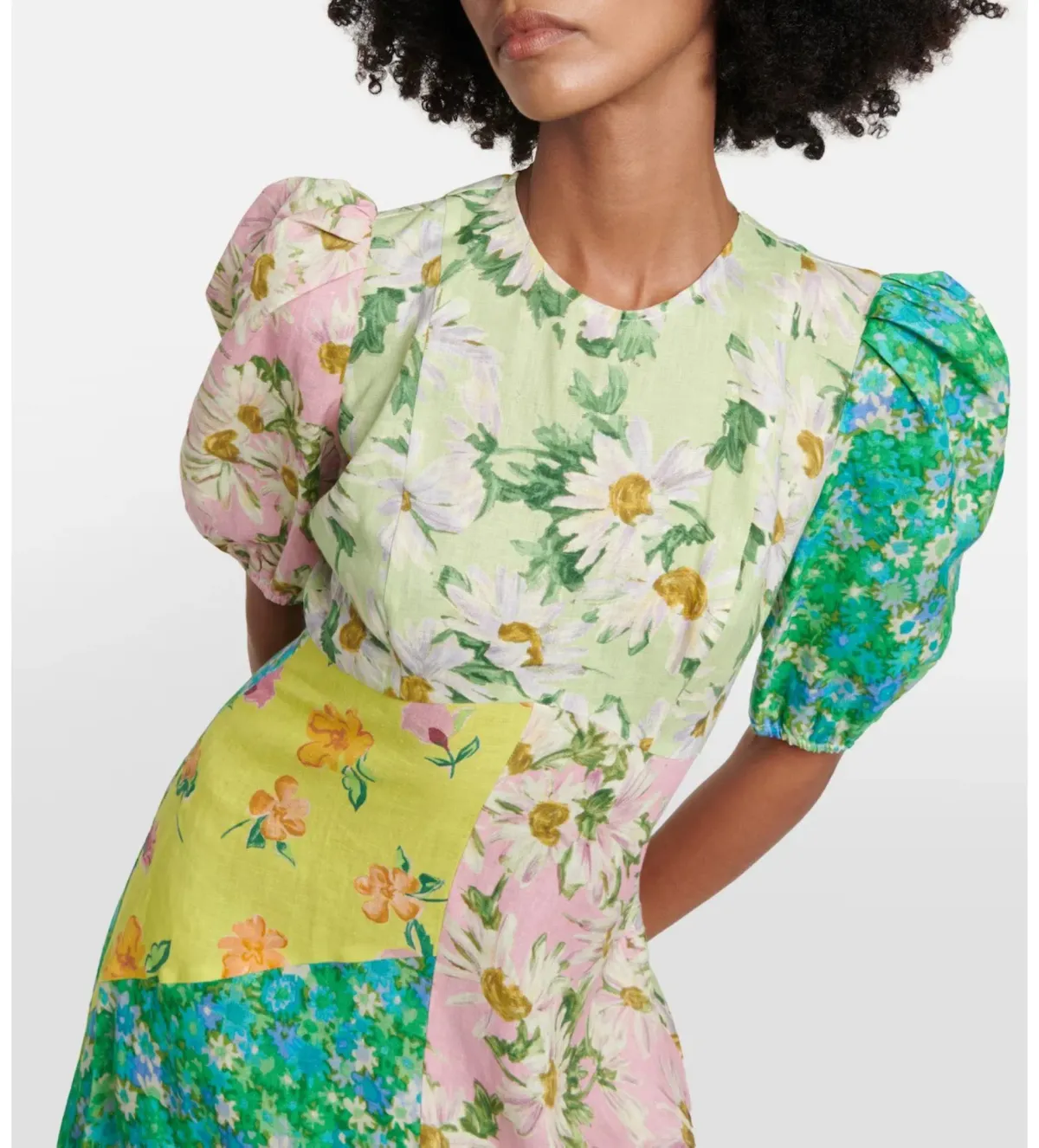 Alemais Kenzie Midi Dress Multi/Floral Size 16 - Image 2