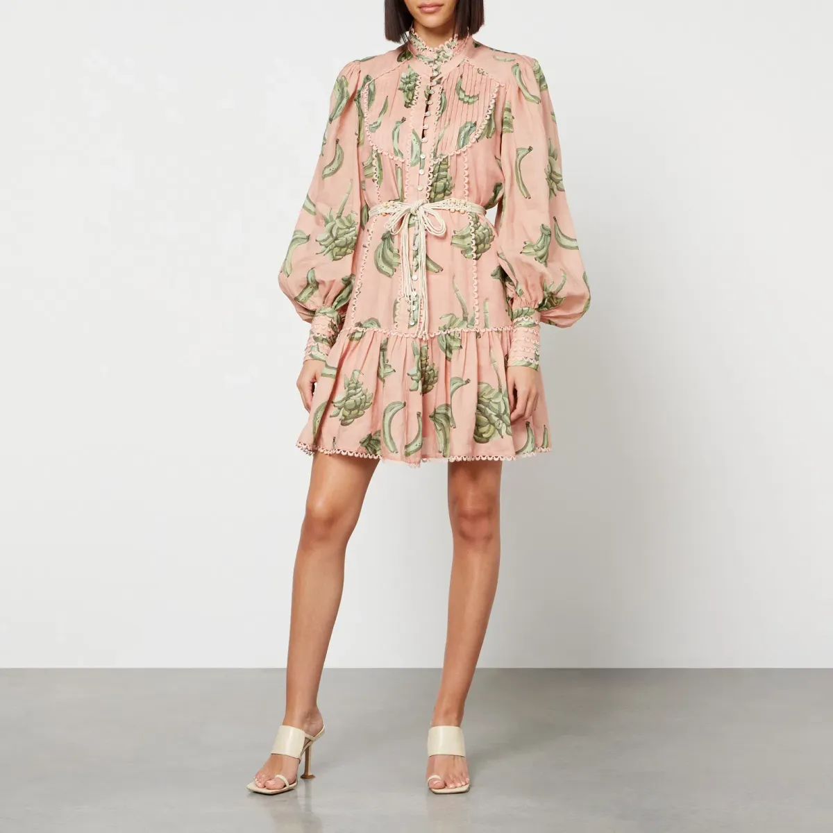 Alemais Bananarama Mini Dress Pink Size 10 - Image 1