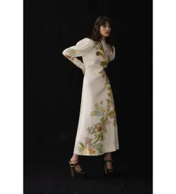 Alemais Ira Gown Print Size 12 for rent on The Volte - image 1