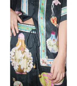 Alemais Royal Shirt and Pant Size 14 Set Print for rent on The Volte - image 2