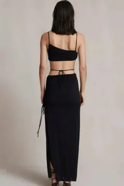 Bec & Bridge Dilkon Maxi Dress Black Size 8 for rent on The Volte - image 2