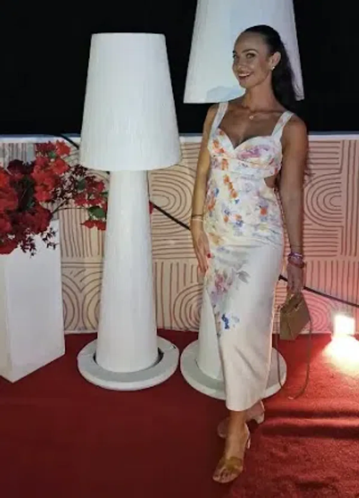 Zimmermann The Crush Midi Dress in Multi Floral Size 1/Au 10 - Image 2