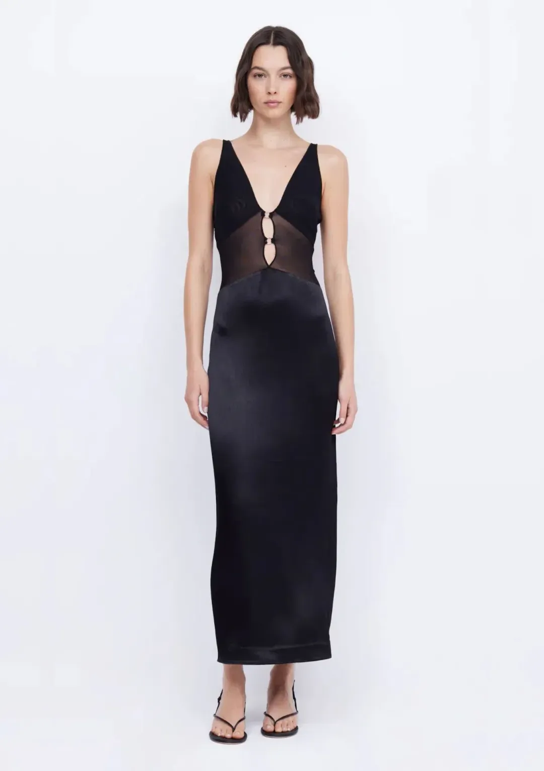 Bec & Bridge Hacie Maxi Dress Black Size 10 for rent on The Volte - main image