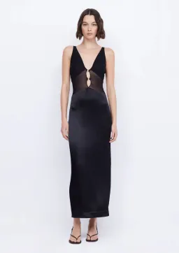 Bec & Bridge Hacie Maxi Dress Black Size 10 for rent on The Volte - image 1