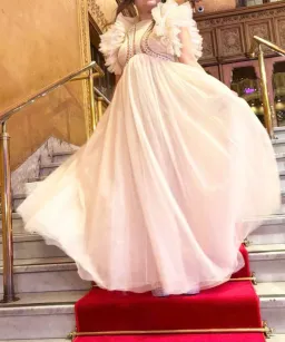 Zimmermann Dancer Glitter Tulle Dress Cream Size 0 (AU 8) for rent on The Volte - image 6