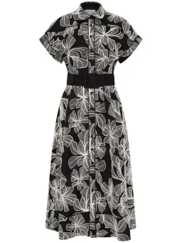 Rebecca Vallance Amira Short Sleeve Midi Dress Floral Size 18 for rent on The Volte - image 4