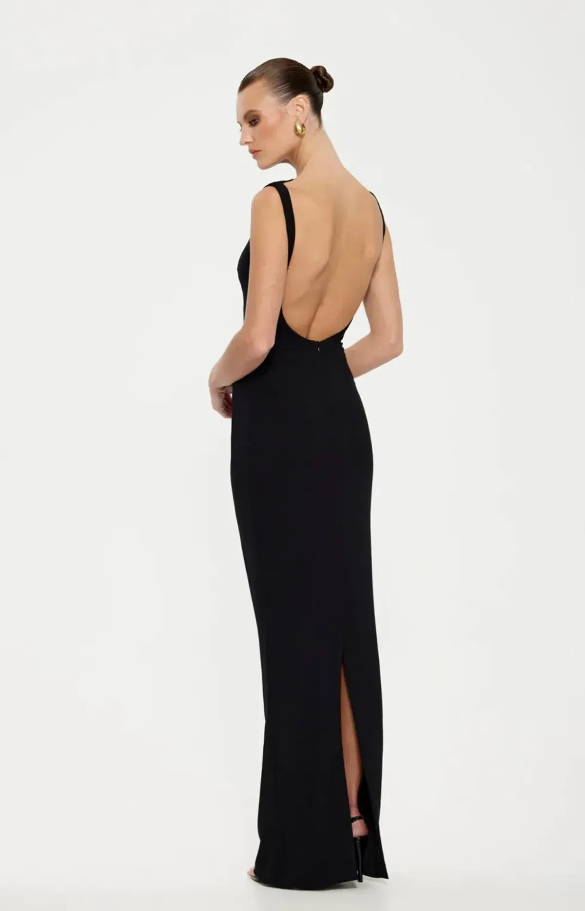 Effie Kats Verona Gown in Black Size S / AU 8 - Image 3