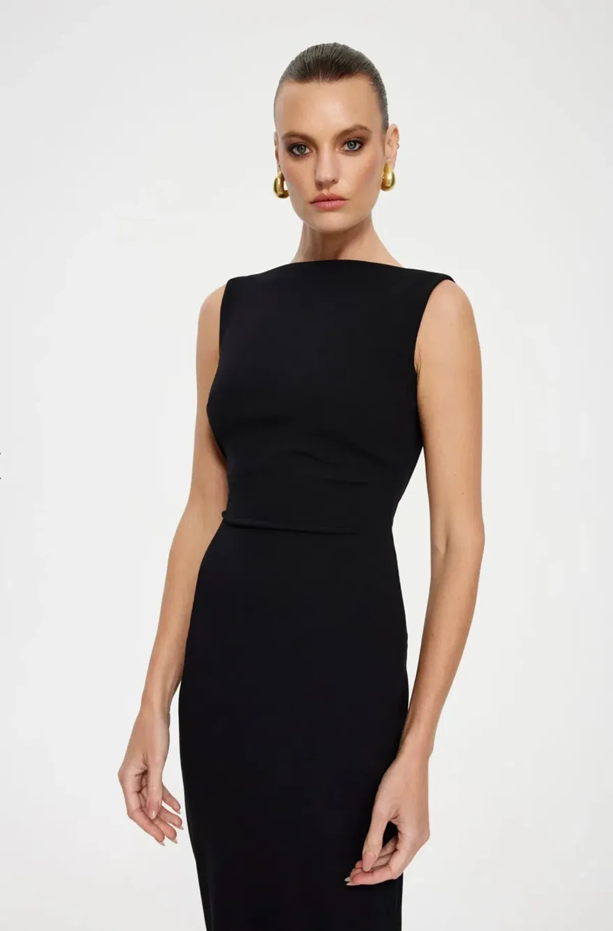 Effie Kats Verona Gown in Black Size S / AU 8 - Image 2