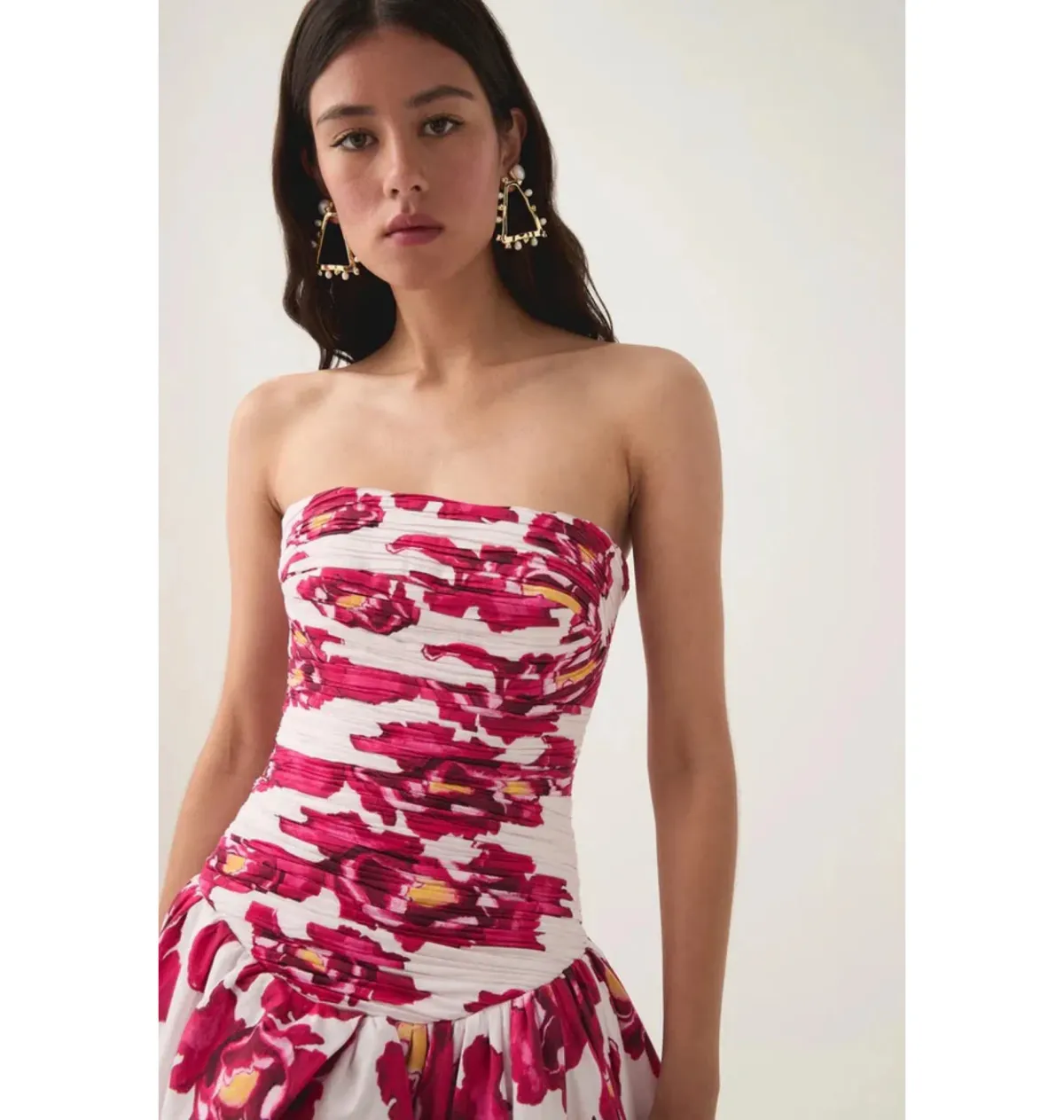 Aje Behold Maxi Dress in Boldly Blooming Size AU 12 - Image 2