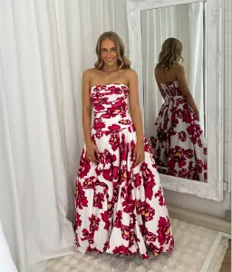 Aje Behold Maxi Dress in Boldly Blooming Size AU 14 for rent on The Volte - image 4