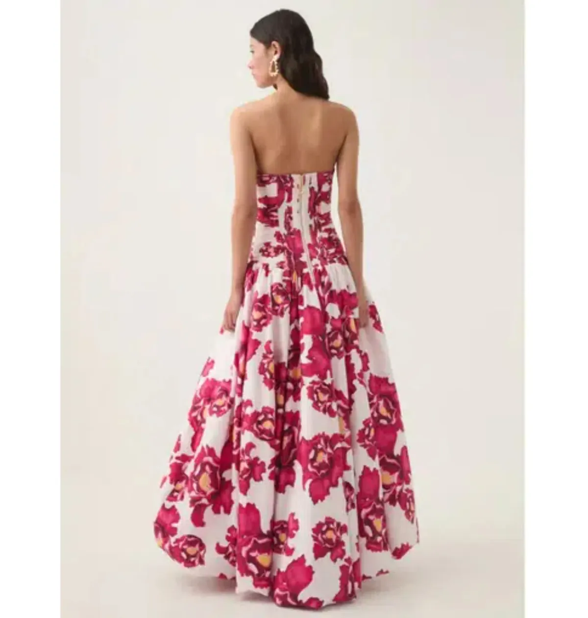 Aje Behold Maxi Dress in Boldly Blooming Size AU 14 - Image 3