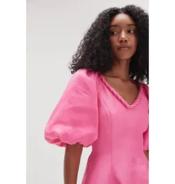 Aje Whimsical Dress Pink Size AU 12 for rent on The Volte - image 3