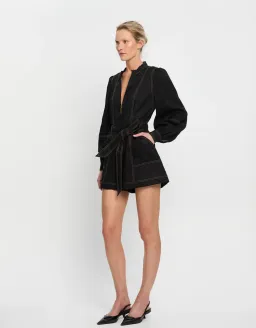 Kivari Ada Playsuit Black Size 10 for rent on The Volte - image 2