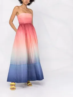 Zimmermann Ombre Sunset Postcard Resort Dress Ombre Dawn Size 0/Au 8 for rent on The Volte - image 1