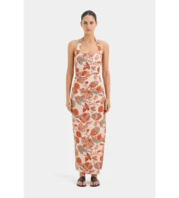 Sir the Label Noemi Halter Dress Desert Wildflower Size 3/Au 12 for rent on The Volte - image 1