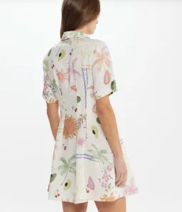 JAG Winona Flaneuse Corset Dress Print Size 6 for rent on The Volte - image 4