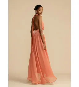 Arcina Ori Serena Dress Coral Size S / AU 8 for rent on The Volte - image 3
