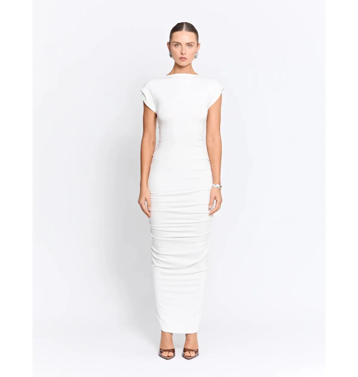 Pfeiffer Ramos Dress Off White Size Medium / AU 10 - Image 4
