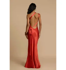 Arcina Ori Monique Dress in Rust Size Small / AU 8 for rent on The Volte - image 3