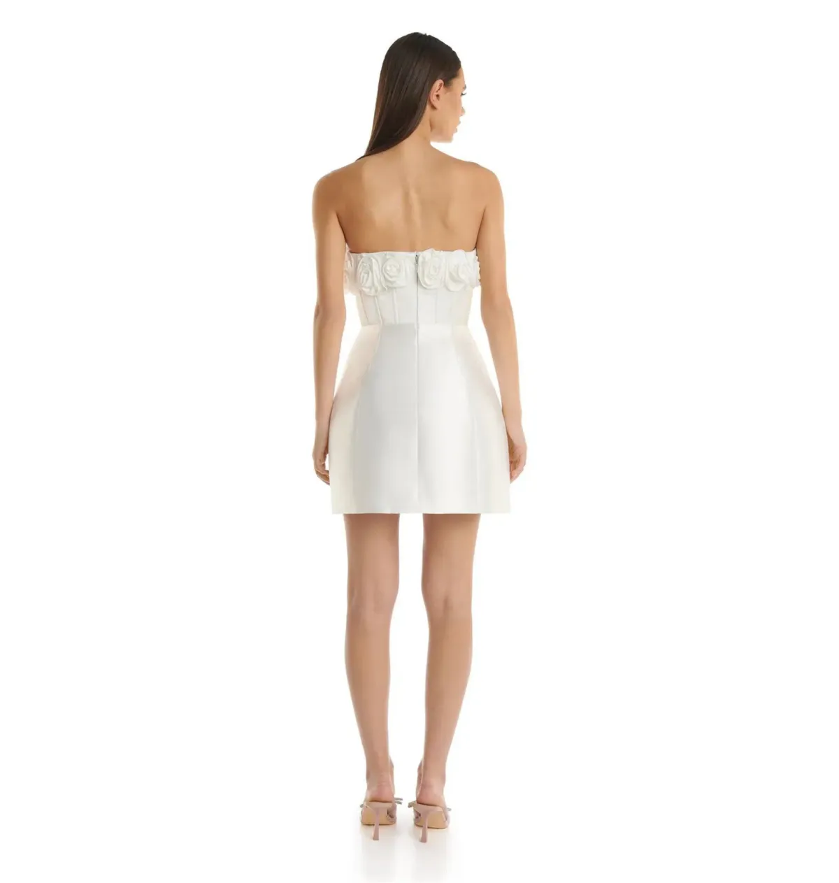 Eliya The Label Tehanni Dress in White Size AU 8 - Image 2