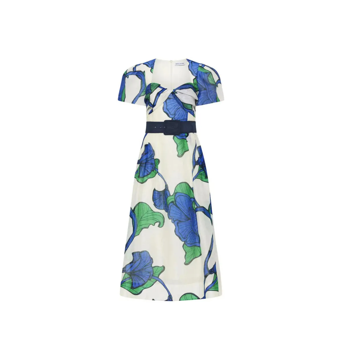 Rebecca Vallance Blue Ivy Midi Dress Print Size AU 14 - Image 3