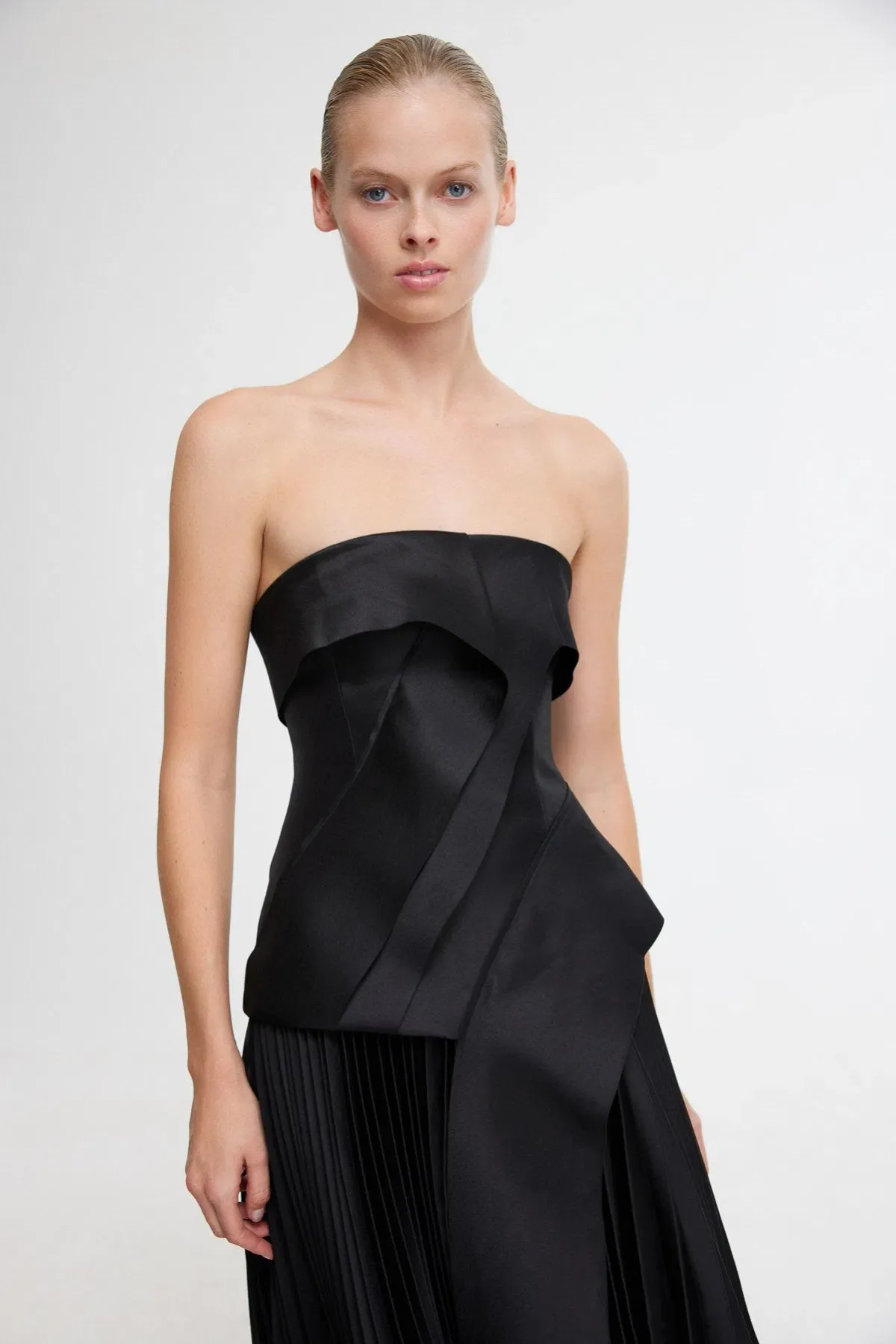 Acler Hammil Midi Dress Black Size 12 - Image 2