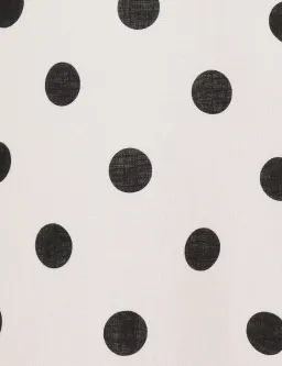 Zimmermann Midi Day Dress Cream/Black Polka Dot Size 4 (AU 16) for rent on The Volte - image 2