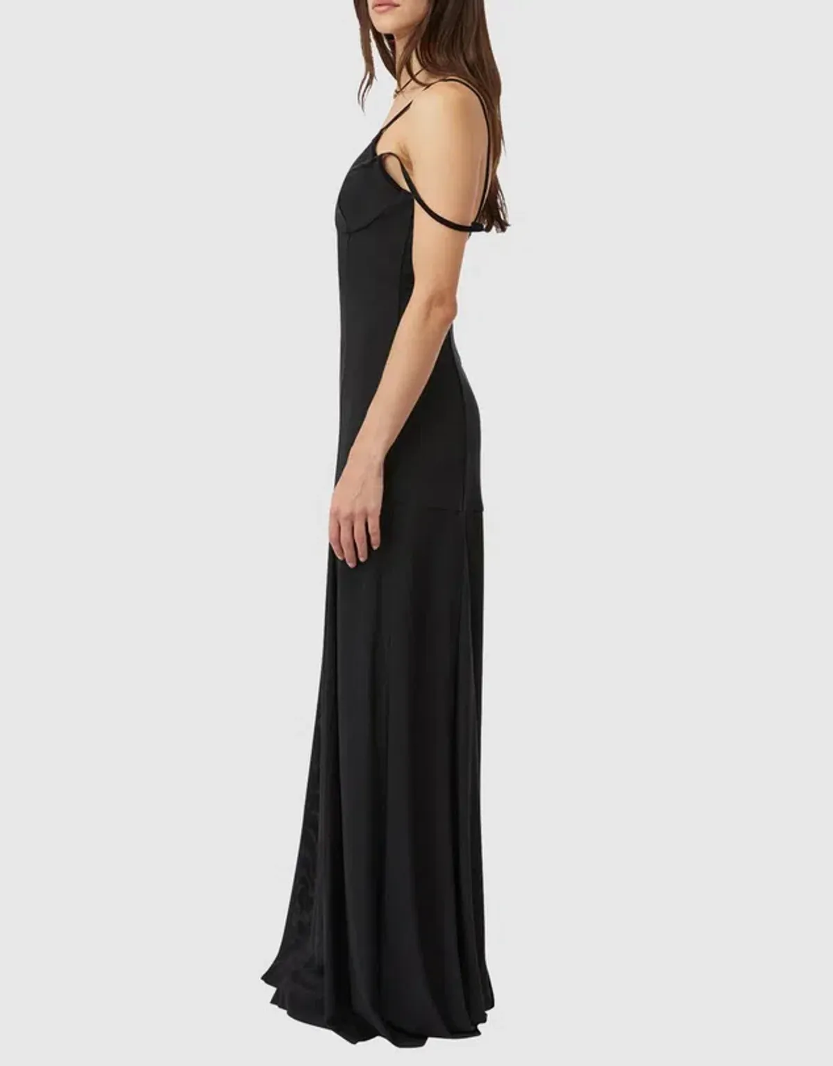 Camilla and Marc Leander Maxi Dress in Black Size 10 - Image 5