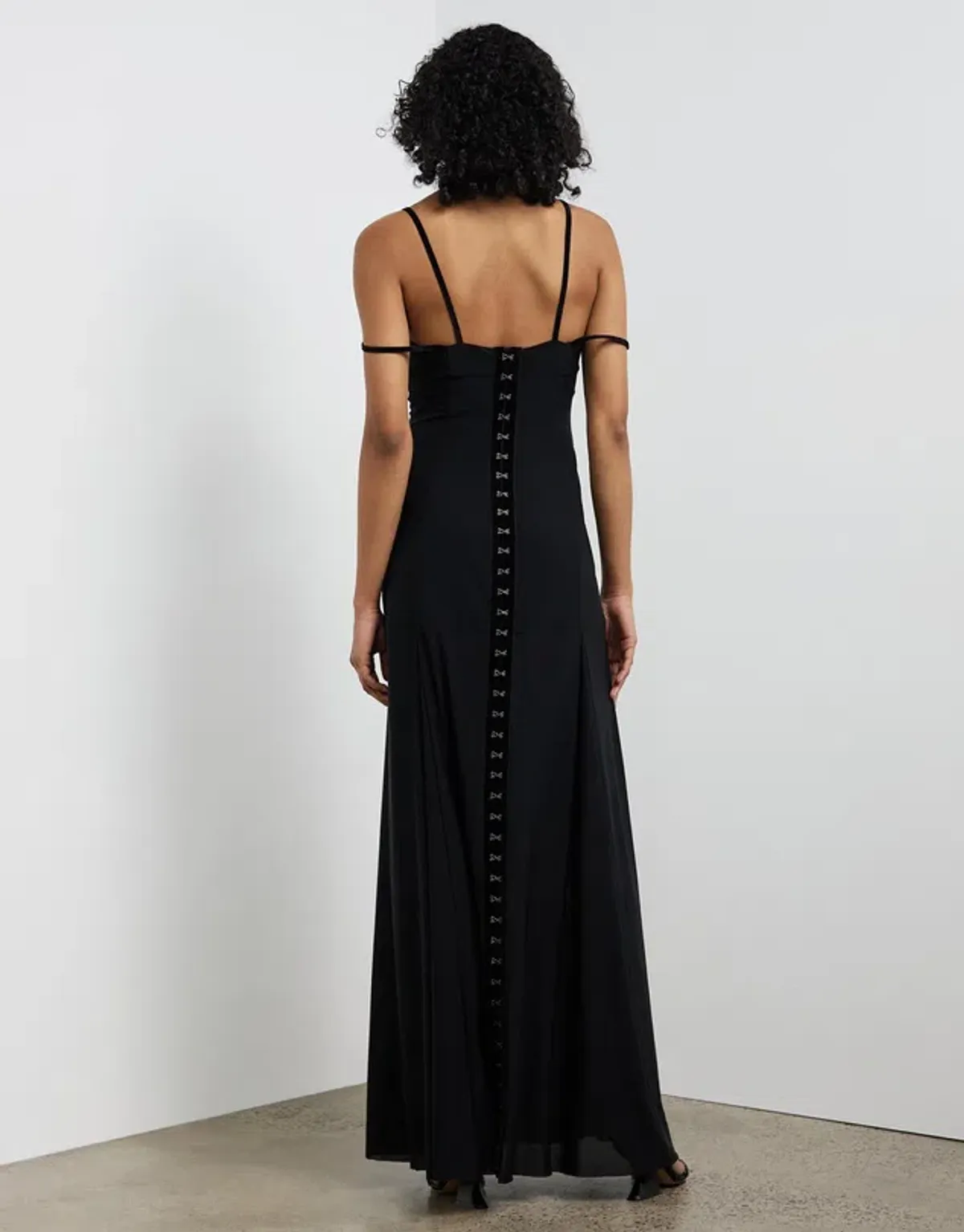 Camilla and Marc Leander Maxi Dress in Black Size 10 - Image 3