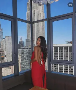 Melani the Label Arabella Dress Red Size XS / AU 6 for rent on The Volte - image 4