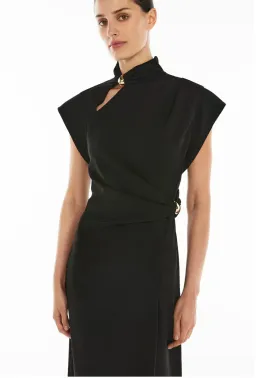 Manning Cartell High Definition Midi Dress Black Size 14 for rent on The Volte - image 2