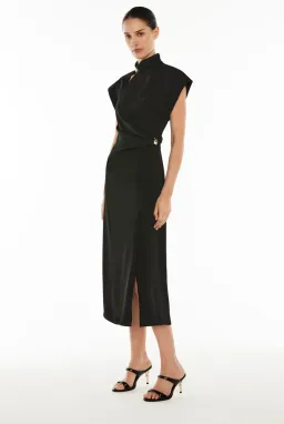 Manning Cartell High Definition Midi Dress Black Size 14 for rent on The Volte - image 4