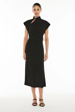Manning Cartell High Definition Midi Dress Black Size 14 for rent on The Volte - image 1
