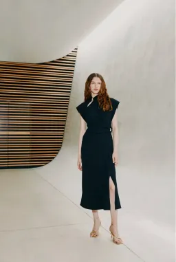 Manning Cartell High Definition Midi Dress Black Size 14 for rent on The Volte - image 3