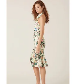 Tigerlily Kalani Midi Dress in Lemon Size AU 10 for rent on The Volte - image 2