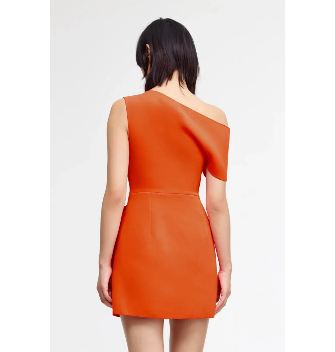 Acler Eddington Mini Dress Orange Size AU 10 for rent on The Volte - main image