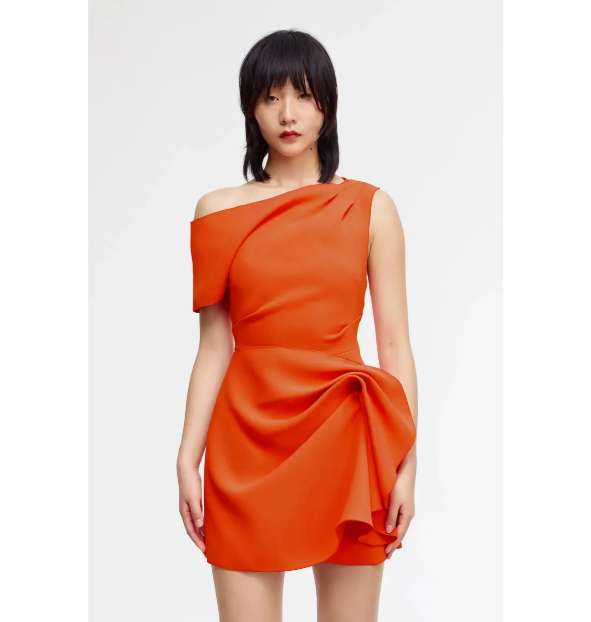 Acler Eddington Mini Dress Orange Size AU 10 - Image 1