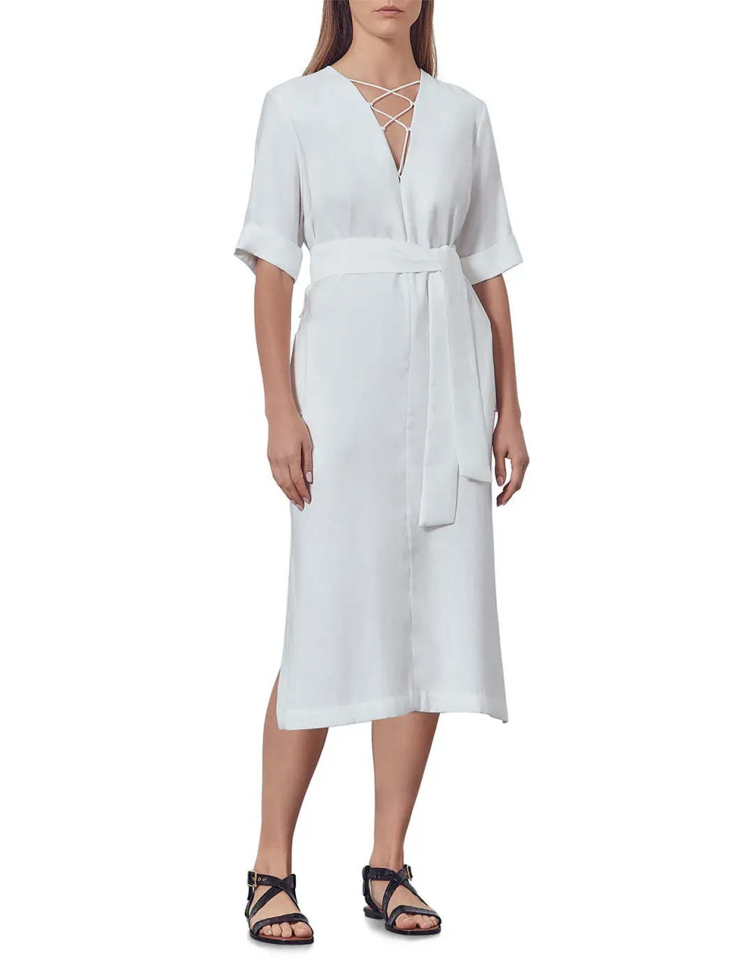 Viktoria & Woods Fontaine Dress Ivory Size 1 / AU 10 for rent on The Volte - main image