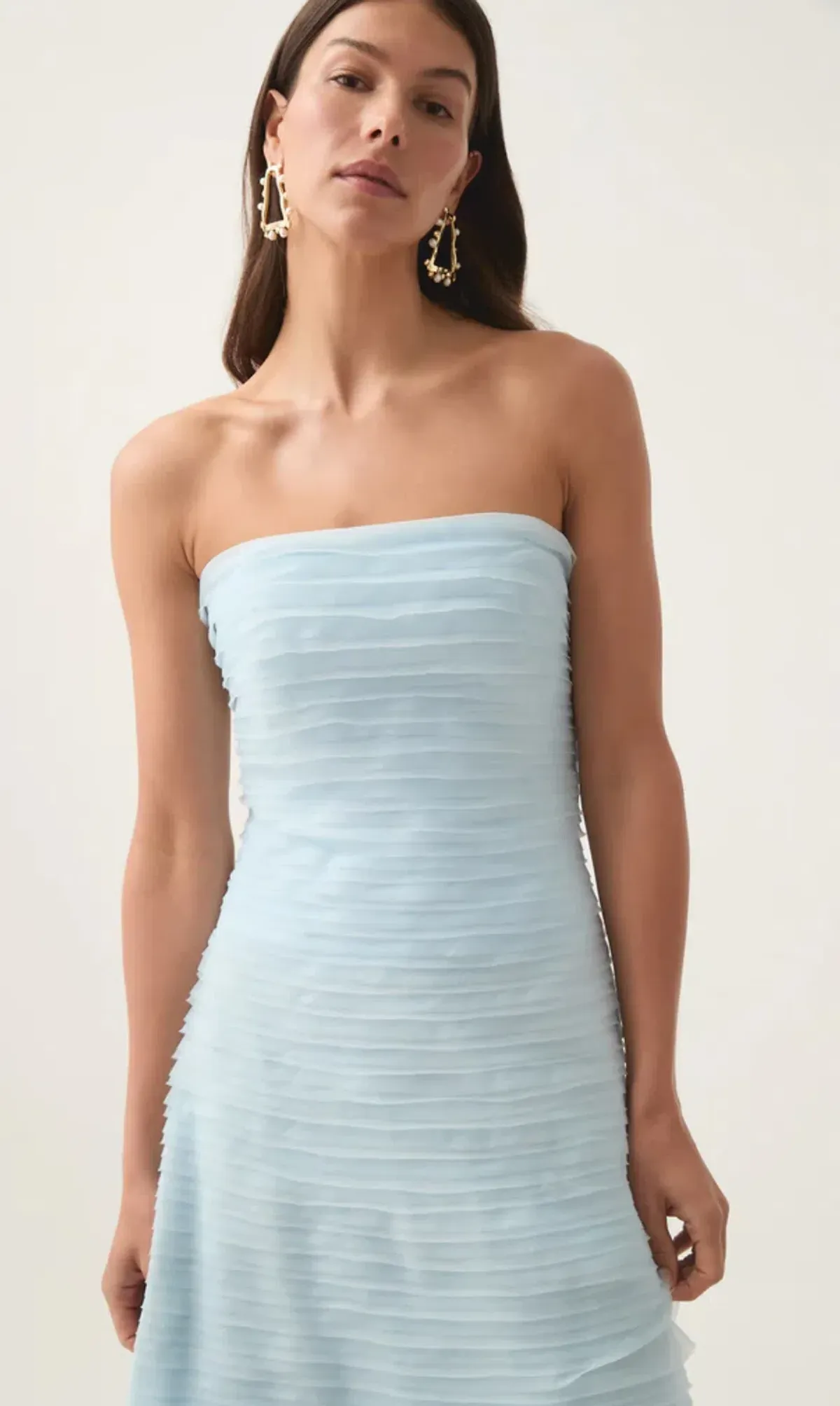 Aje Soundscape Maxi Dress Sea Breeze Size 6 - Image 2