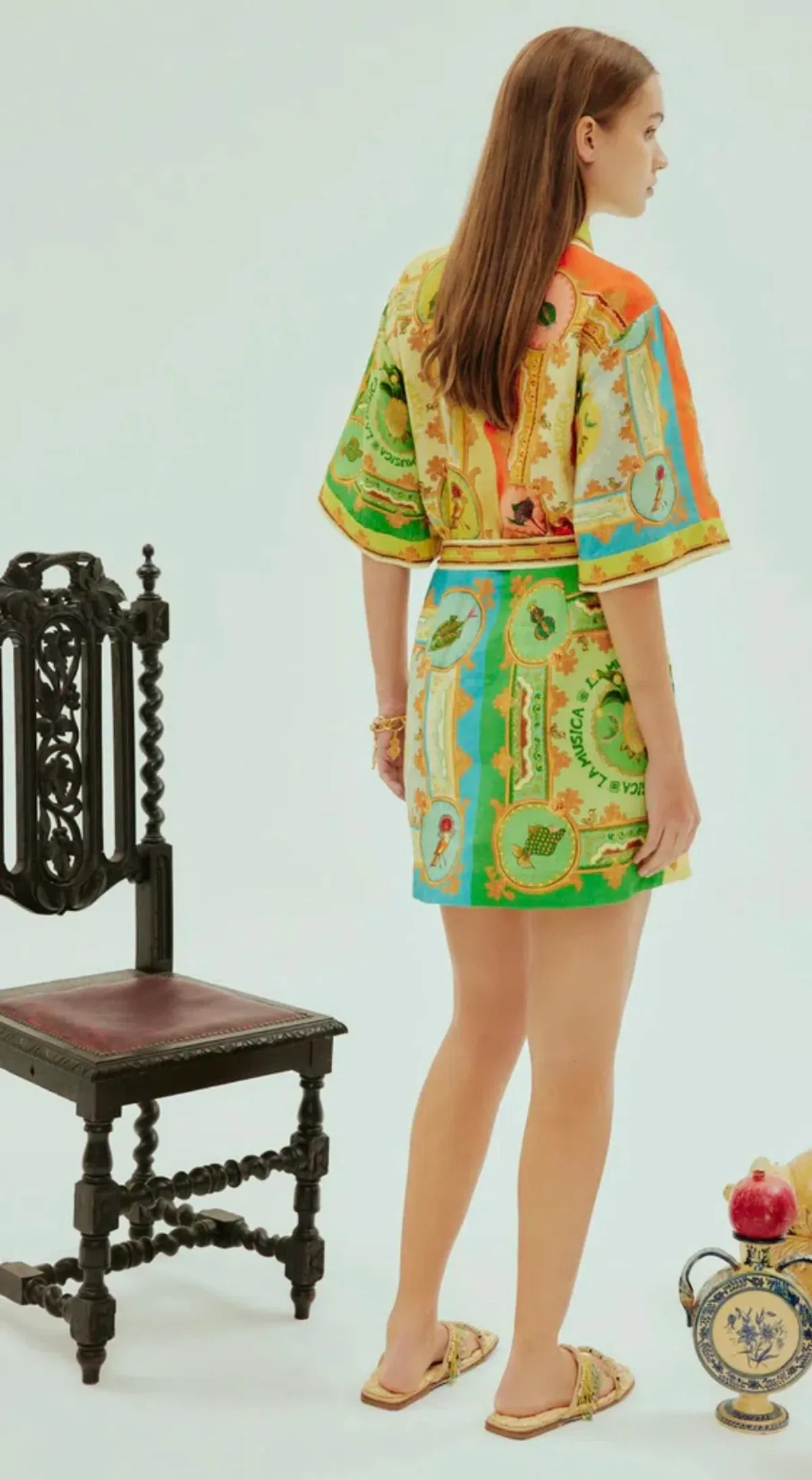 Alemais La Musica Mini Dress Print Size 12 - Image 2