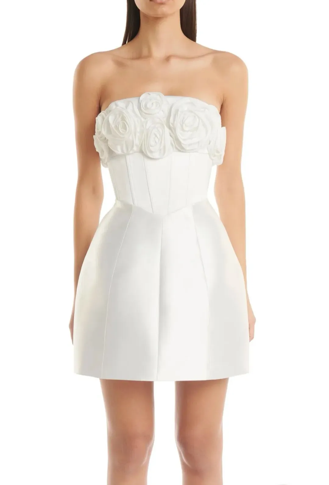 Eliya the Label Tehanni Dress in White Size S/Au 8 for rent on The Volte - main image